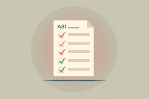 Alan’s ASI checklist (first 50)